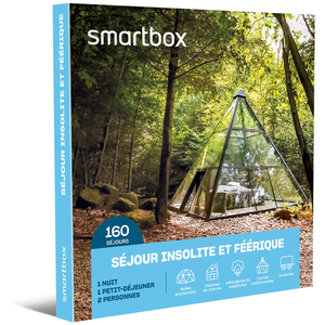 Séjour insolite et féérique - SMARTBOX - Coffret Cadeau Séjour TUVendu paramazon