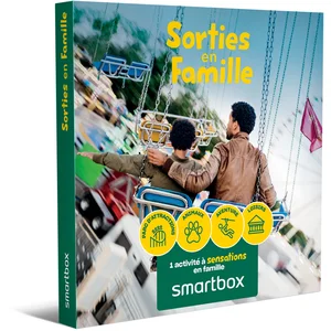 Sorties en famille sensations - SMARTBOX - Coffret Cadeau Multi-thèmes TU pas cher