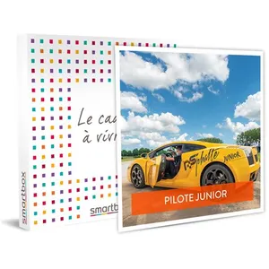 Smartbox Coffret Cadeau - Pilotage pour enfant : 2 tours sur circuit en Lamborg... pas cher