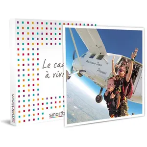 Comparateur de prix : Smartbox - Coffret Cadeau Saut en parachute à 4200 m d'altitude pour 2 amateurs de sensations fortes-Sport & Aventure