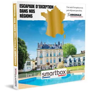 Coffret cadeau Smartbox Escapade d'exception dans nos régions pas cher