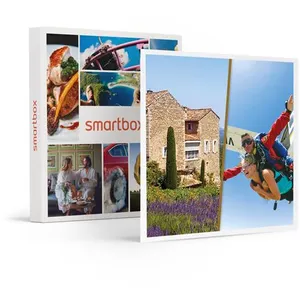 Smartbox - Coffret Cadeau Séjour avec dîner et saut en parachute-Multi-thèmes pas cher