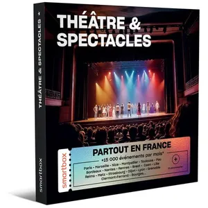Coffret cadeau Smartbox Théâtre & Spectacles* pas cher