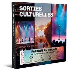 Coffret cadeau Smartbox Sorties Culturelles* pas cher
