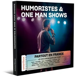 Coffret cadeau Smartbox Humoriste & One-man-shows pas cher