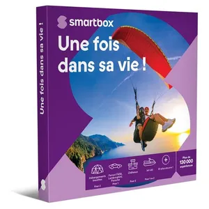 Coffret cadeau SmartBox Une fois dans sa vie ! pas cher
