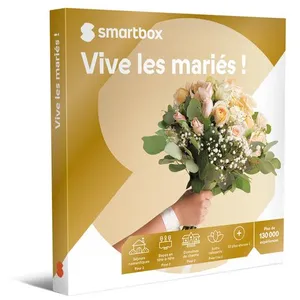 Smartbox Vive les mariés ! - Coffret Cadeau Multi-thèmes   pas cher