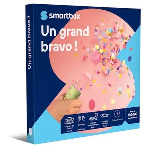 Coffret cadeau SmartBox Un grand Bravo ! pas cher