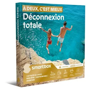 Coffret cadeau SmartBox À deux, c'est mieux Déconnexion totale pas cher