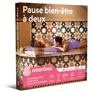 Coffret cadeau SmartBox Pause bien-être à deux pas cher