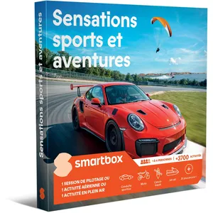 Coffret cadeau SmartBox Sensations sports et aventures pas cher