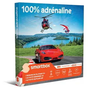 Coffret cadeau SmartBox 100% adrénaline pas cher