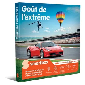 Coffret cadeau SmartBox Goût de l'extrême pas cher