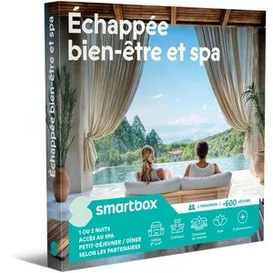Coffret cadeau SmartBox Échappée bien-être et spa pas cher