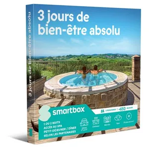 Coffret cadeau SmartBox 3 jours de bien-être absolu pas cher