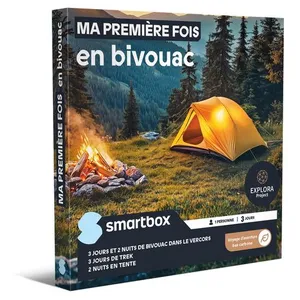 Coffret cadeau SmartBox Explora Bivouac pas cher