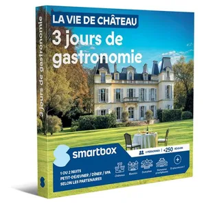 Coffret cadeau SmartBox La vie de Château 3 jours de gastronomie pas cher
