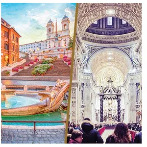 Smartbox 3 jours à Rome avec visite guidée des lieux incontournables du Vatican