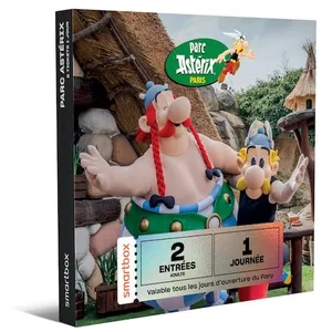 Coffret cadeau SmartBox Parc Astérix 2 tickets pas cher