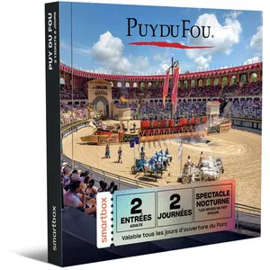 Coffret cadeau SmartBox Puy du Fou 2 tickets 2 journées