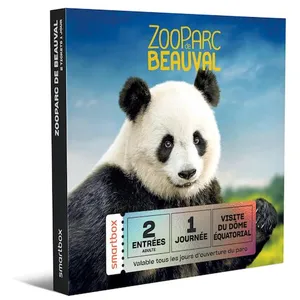 Comparateur de prix : Coffret cadeau SmartBox ZooParc de Beauval 2 tickets