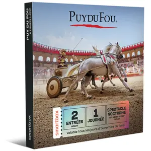Coffret cadeau SmartBox Puy du Fou 2 tickets