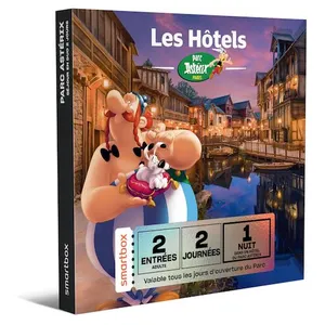 SMARTBOX Séjour au Parc Astérix en 2026 - Coffret Cadeau Séjour pas cher