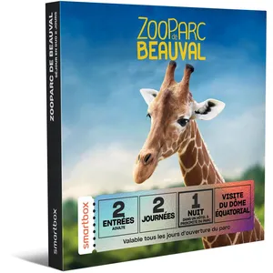 Coffret Cadeau SMARTBOX - Séjour de 2 jours au ZooParc de Beauval en 2... pas cher