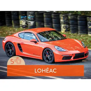 Smartbox Stage de pilotage: 5 tours sur le circuit de Lohéac en Porsche Cayman pas cher