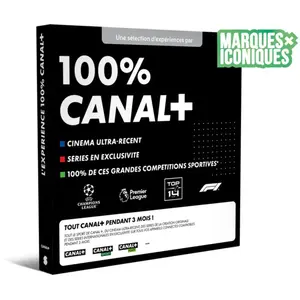 Smartbox Tout CANAL+ pendant 3 mois pas cher