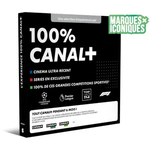 Smartbox Tout CANAL+ pendant 6 mois pas cher