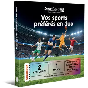 Smartbox Vos sports préférés en duo pas cher