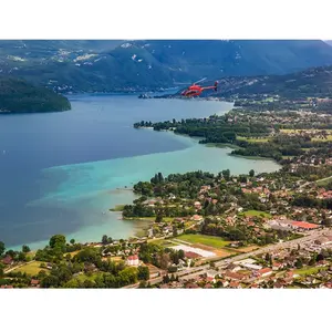 Smartbox Vol en hélicoptère de 15 min pour 2 personnes au-dessus de Chambéry pas cher