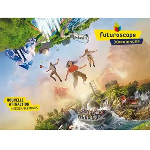 Journée au Futuroscope en 2027: 3 billets en famille