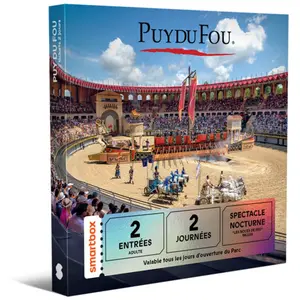 Smartbox Puy du fou - 2 tickets 2 jours pas cher