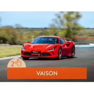 Stage de pilotage: 2 tours sur le circuit de Vaison en Ferrari F8