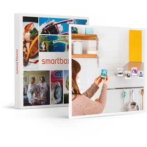 Coffret Cadeau - SMARTBOX - Coffret Cheerz - 9 magnets photo carrés - Pochette cadeau - Personnalisable pas cher