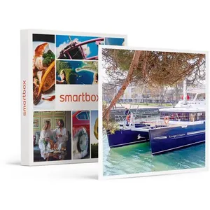 Comparateur de prix : Coffret Cadeau - Croisière de 3h30 en catamaran pour 2 adultes et 2 en...