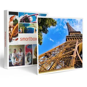 Smartbox - Coffret Cadeau Accès au sommet de la tour Eiffel avec billet coupe-f... pas cher