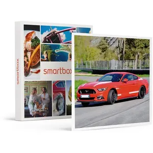 Comparateur de prix : Coffret Cadeau - SMARTBOX - 6 tours en Ford Mustang et 2 tours de bapt...