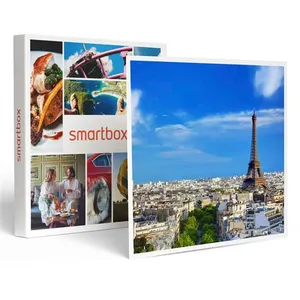 Comparateur de prix : Smartbox - Coffret Cadeau Accès au sommet de la tour Eiffel avec billet coupe-file et audio-guide pour 2 adultes et 2 enfants-Sport & Aventure