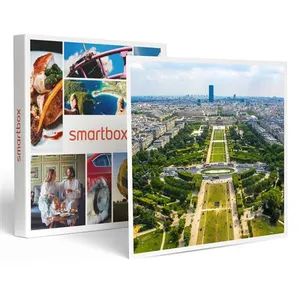 Smartbox - Coffret Cadeau Accès au sommet de la tour Eiffel avec billet coupe-f... pas cher