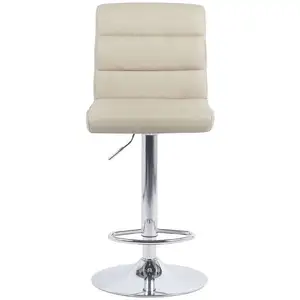 Tabouret de bar CITY coloris taupe pas cher