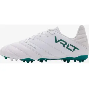 KIPSTA CHAUSSURES DE FOOTBALL VIRALTO II MATADOR MG/AG CUIR WHITE GREEN pas cher