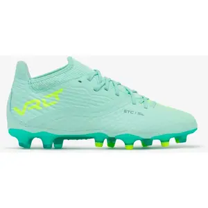 Chaussures de football enfant a lacets viralto iii fg vertes - KIPSTA pas cher