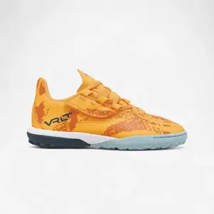 KIPSTA Chaussures de football à scratch enfant, Viralto I turf orange