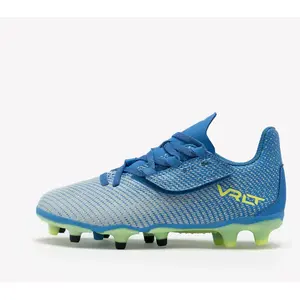 KIPSTA CHAUSSURES DE FOOT ENFANT A SCRATCH VIRALTO I FG JR EASY BLUE pas cher