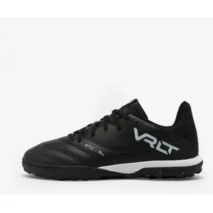 KIPSTA CHAUSSURES DE FOOTBALL VIRALTO II CUIR TF NOIR ENFANT pas cher