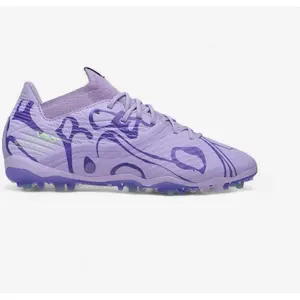 CHAUSSURES DE FOOTBALL FEMME VIRALTO III-W MG/AG PURPLE RAIN - KIPSTA pas cher