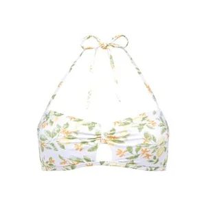 Maillots de bain Pomm'poire Haut de maillot de bain bandeau blanc Menton pas cher